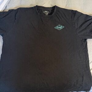 O'Neill Black Short-Sleeve Tee with Teal Logo & Two Hurley shirts